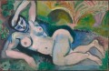 Le Souvenir Nu Bleu de Biskra 1907 fauvisme abstrait Henri Matisse
